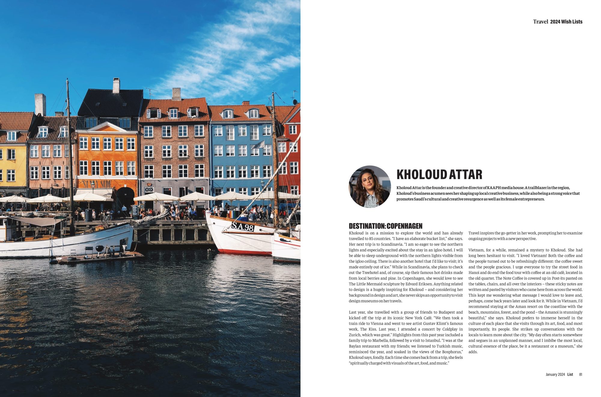 2024 Travel Wish Lists – LIST Magazine – JAN 2024-5