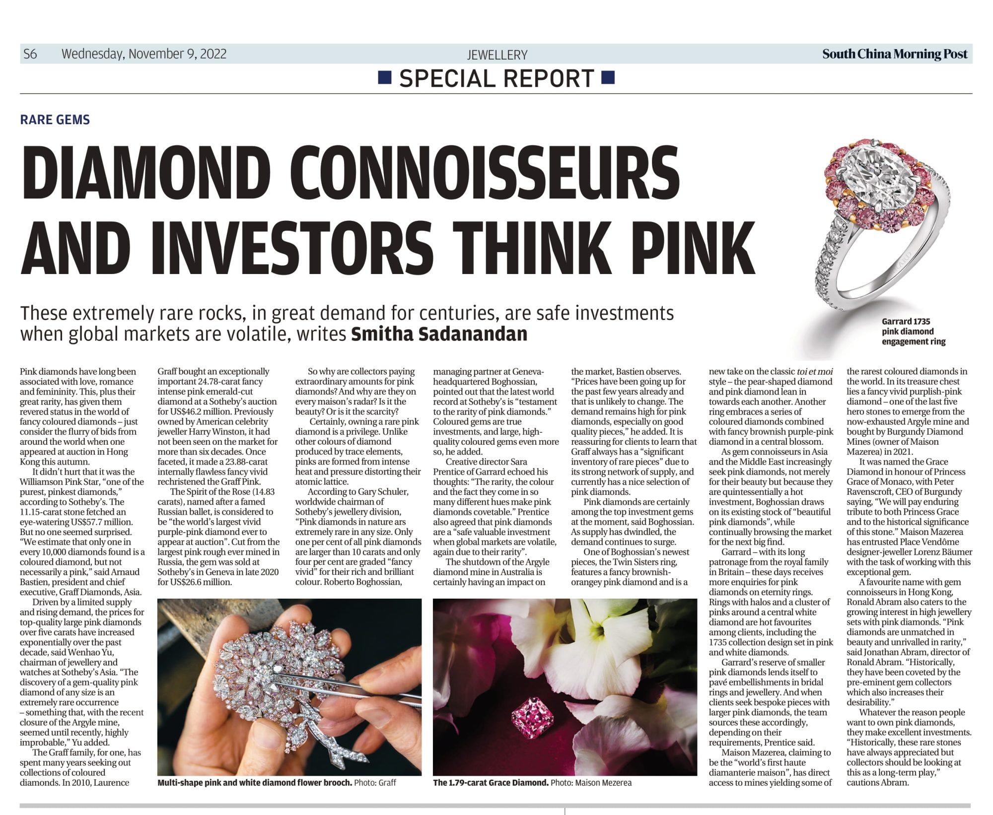 Diamond Connoisseurs And Investors Think Pink